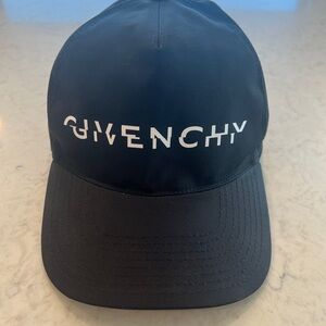Unisex Givenchy Logo Black Hat